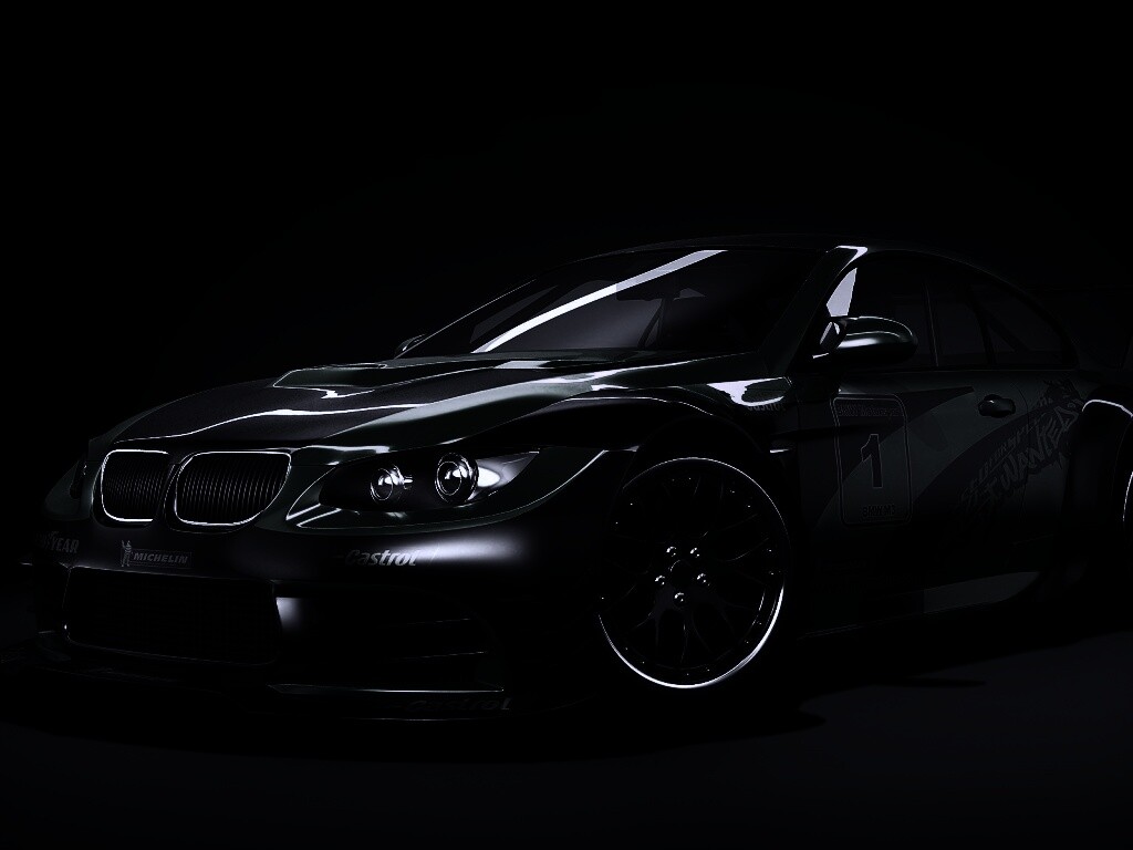 Гоночный BMW M3 обои