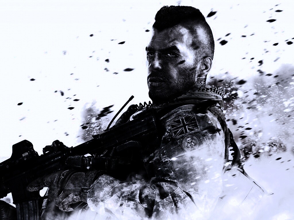 Солдат из COD Modern Warfare обои