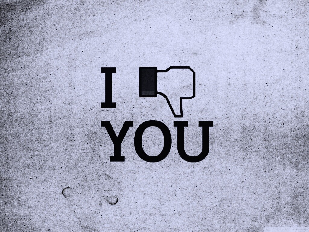 I dislike you обои