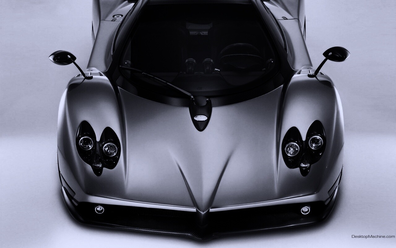 Pagani Zonda спереди обои