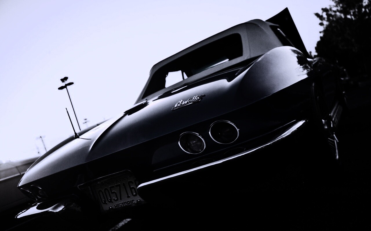 Ретро Chevrolet Corvette обои