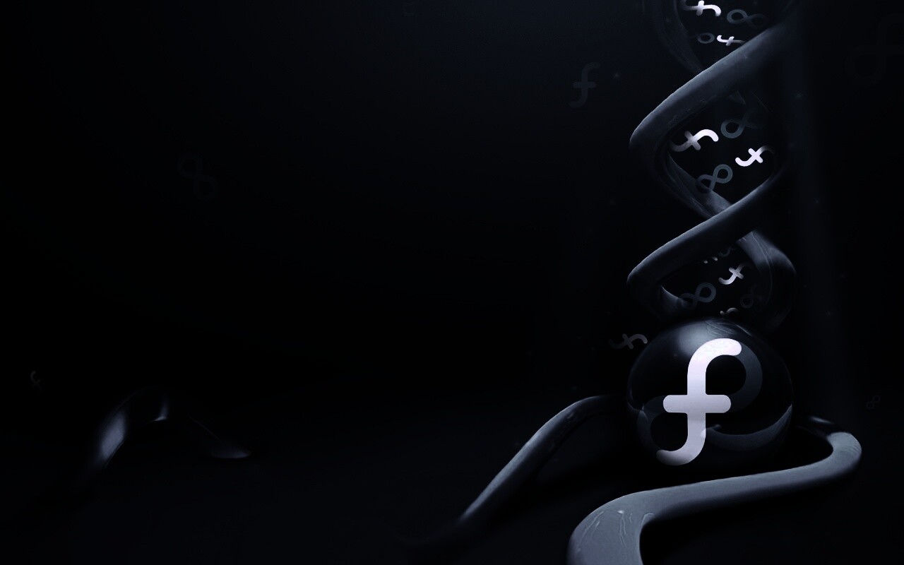 OS Fedora обои
