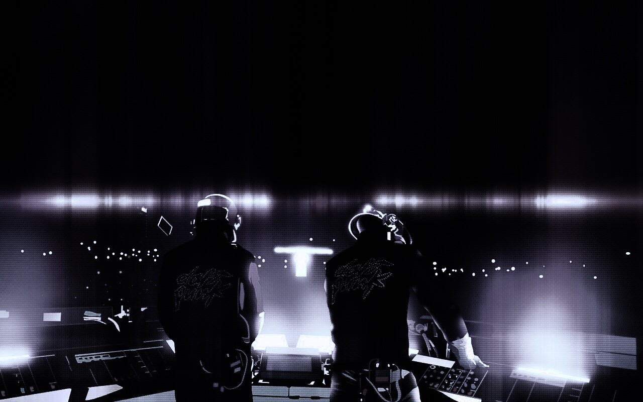 Концерт Daft Punk обои
