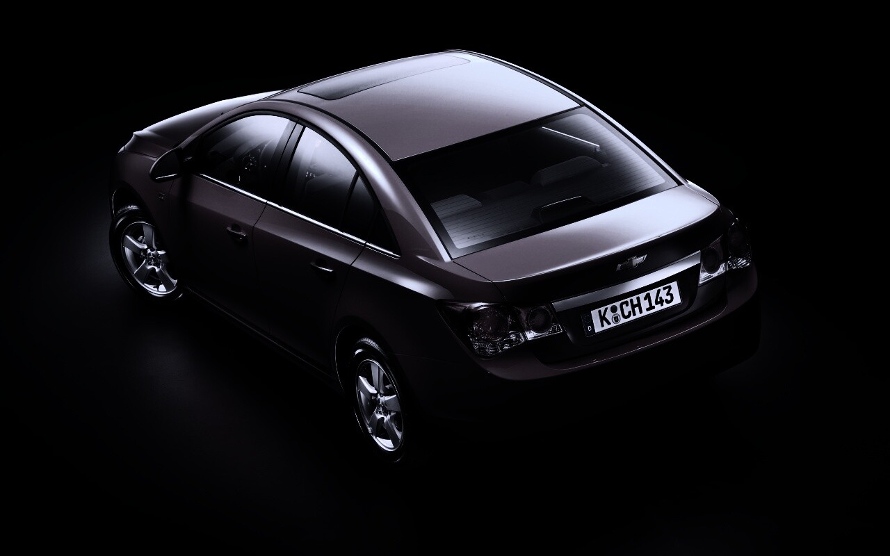 Шевроле Cruze красного цвета обои