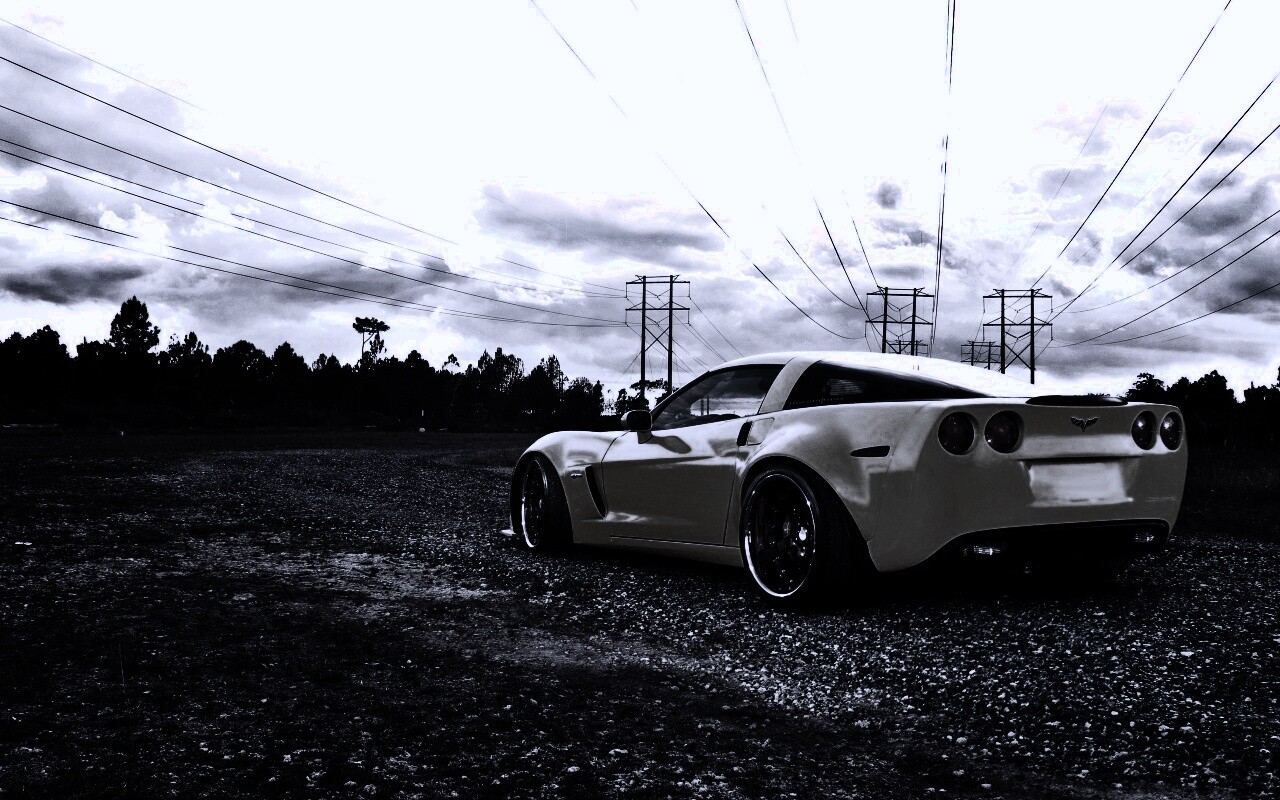 Chevrolet corvette обои