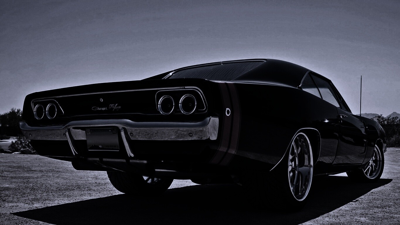 Зад Dodge Charger обои