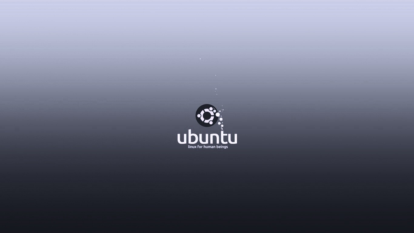 Логотип Ubuntu обои