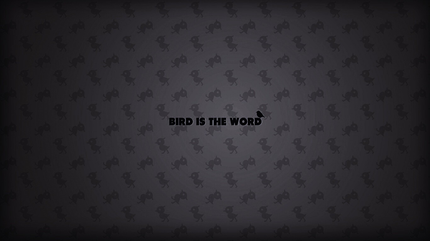 Bird is the word обои