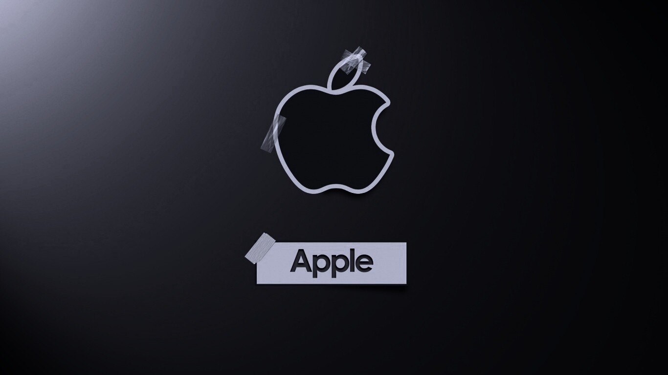 Apple стикеры обои