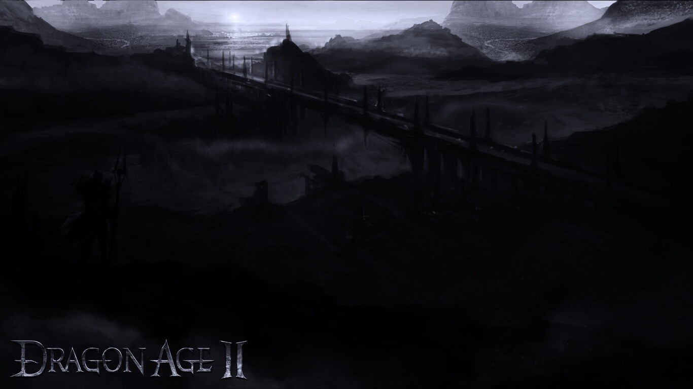Пейзаж Dragon Age обои