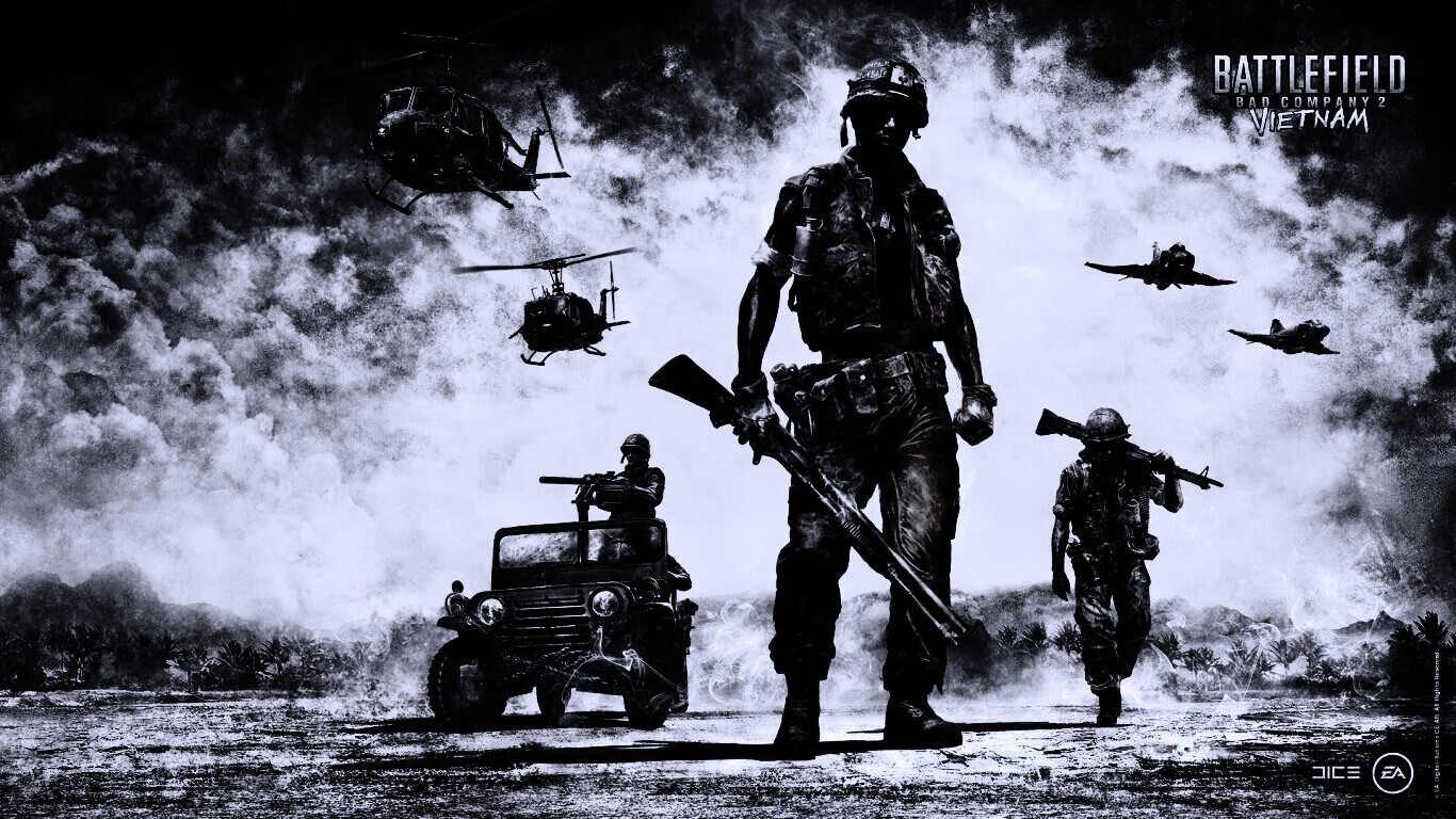 Battlefield Bad Company 2 Vietnam обои