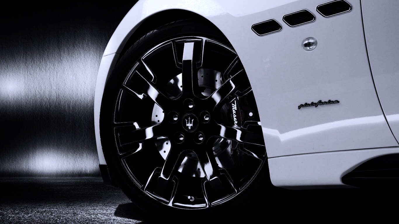Колесу Maserati Granturismo обои