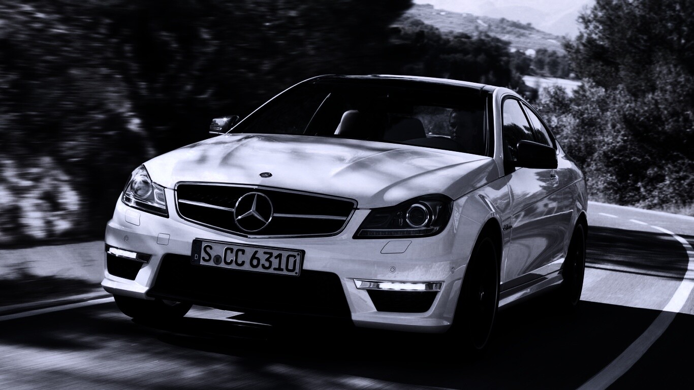 Mercede C63 обои