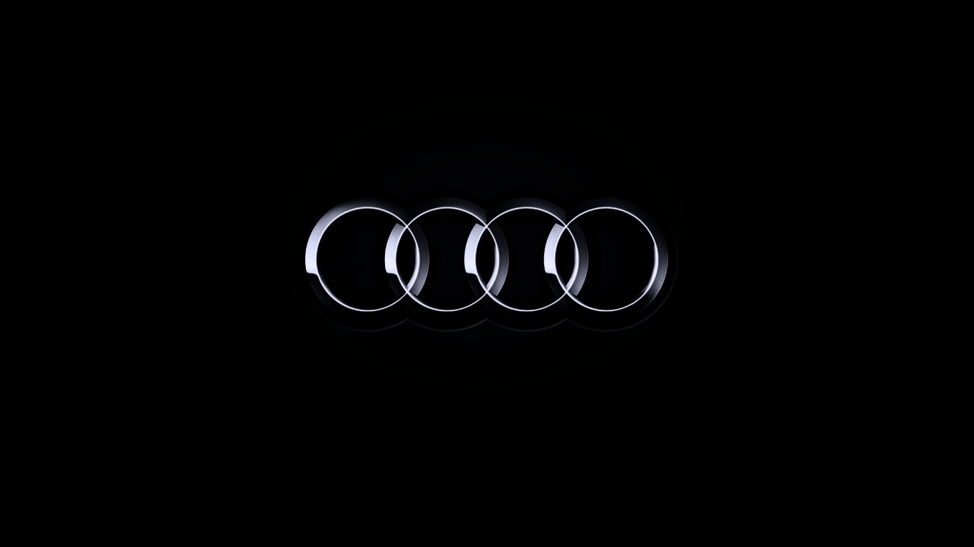 Логотип Audi обои