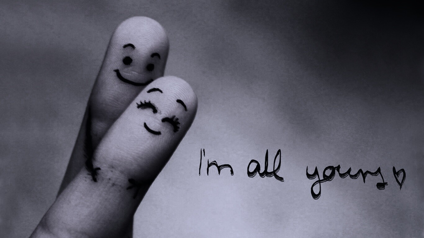 I"m all yours! обои
