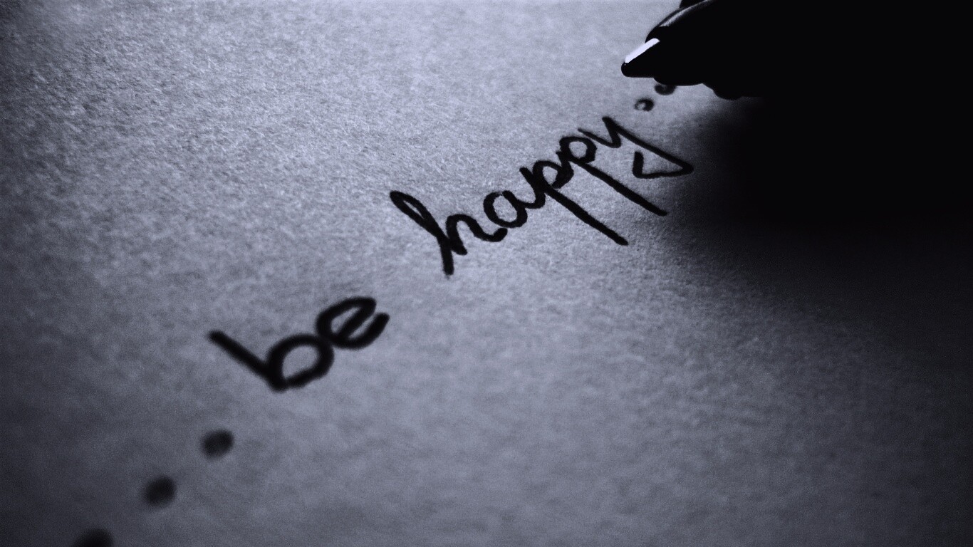 ... be happy ... обои