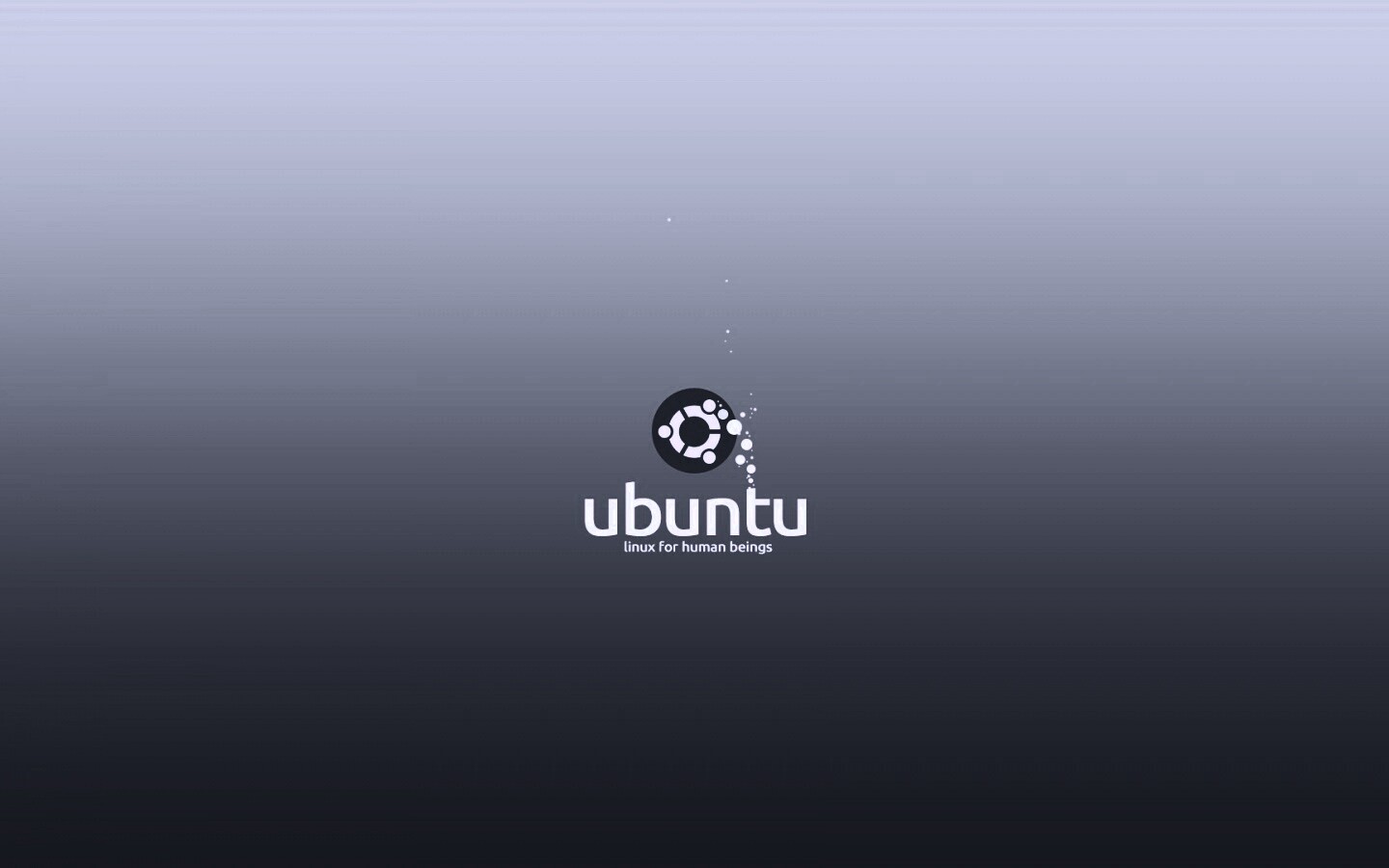 Логотип Ubuntu обои