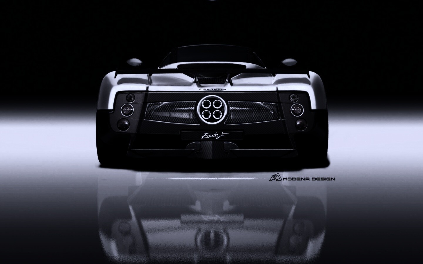 Pagani Zonda рендер обои