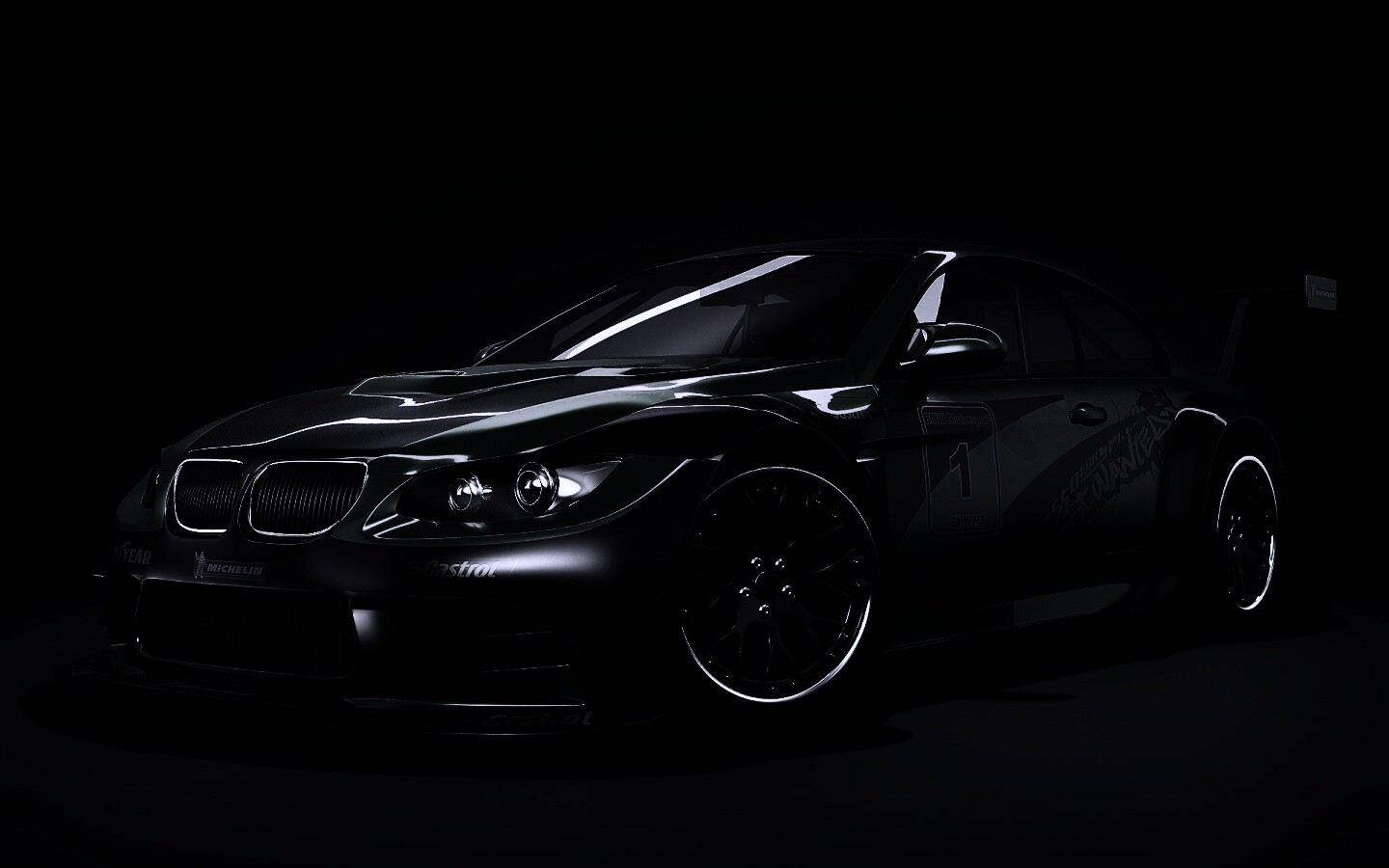 Гоночный BMW M3 обои