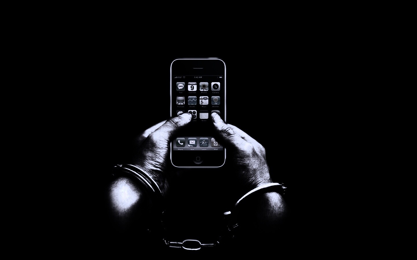 Ты раб своего iPhone обои