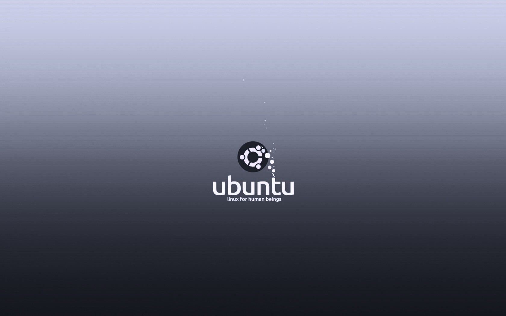 Логотип Ubuntu обои