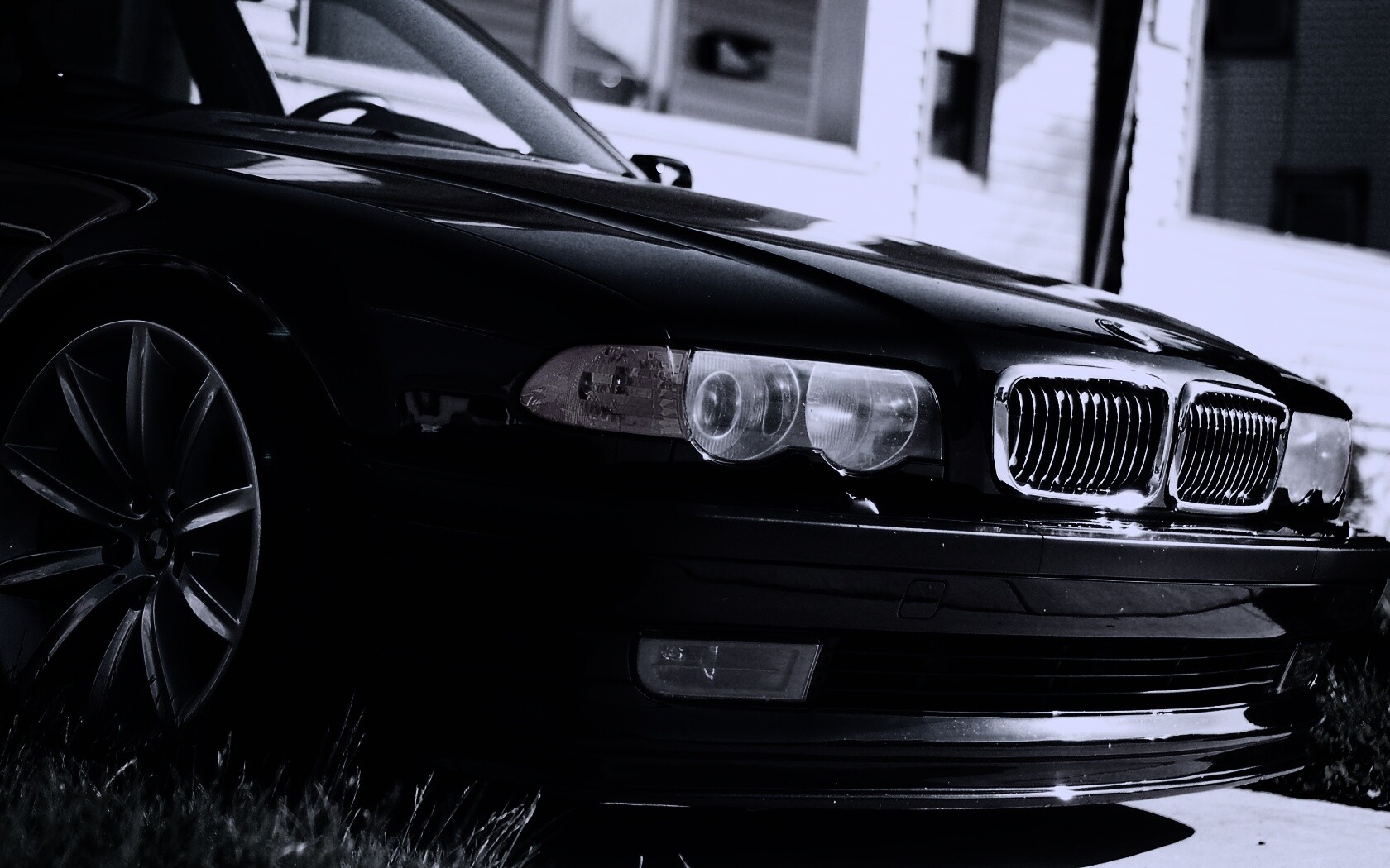 BMW e38 обои