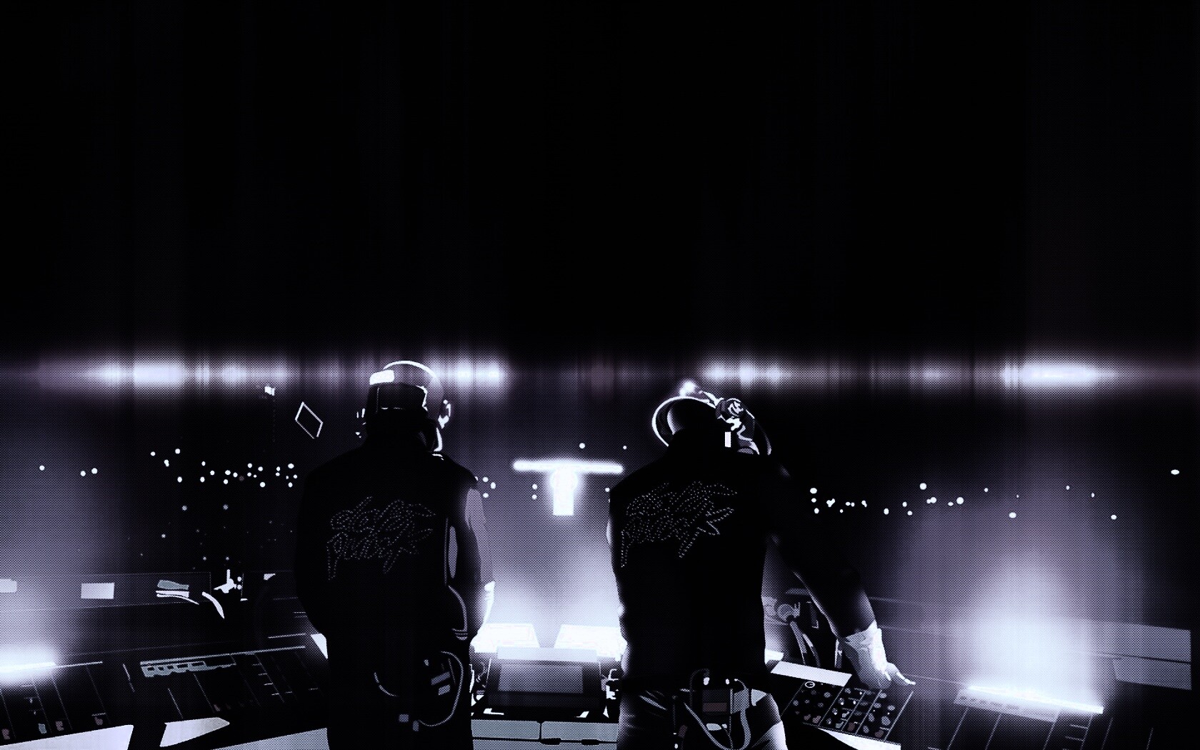 Концерт Daft Punk обои