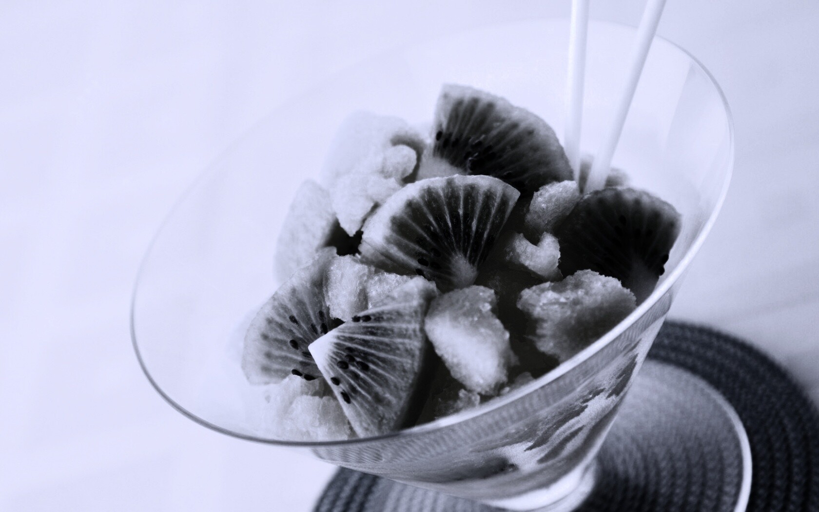 Мороженое с киви обои
