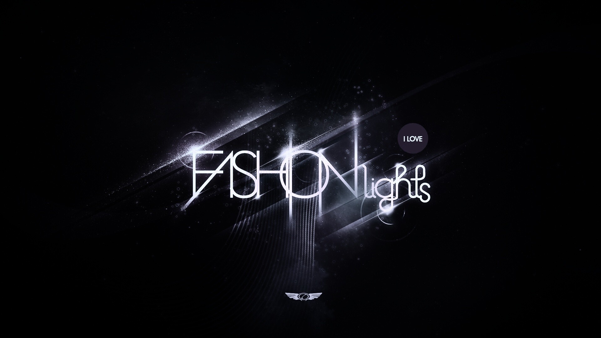I love fashion lights обои