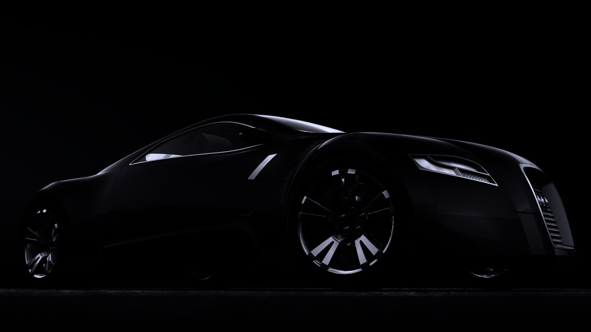 Концепт Audi R Zero обои