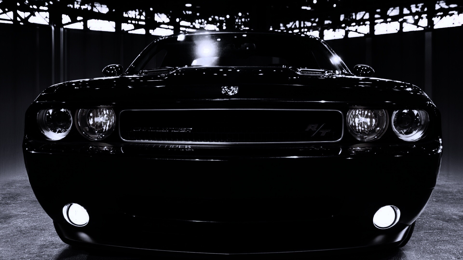 Фары Dodge Challender обои