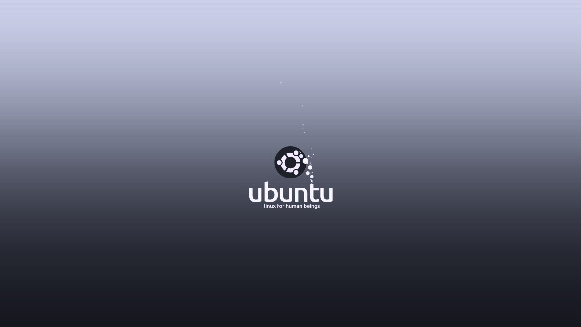 Логотип Ubuntu обои