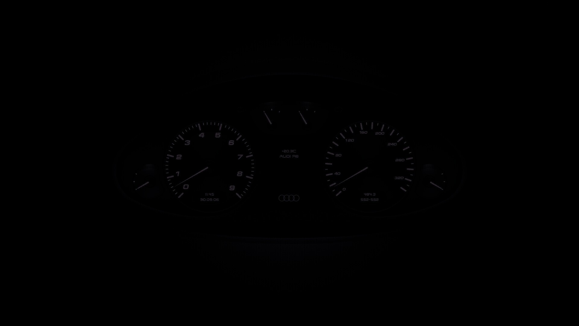 Приборная панель Audi обои