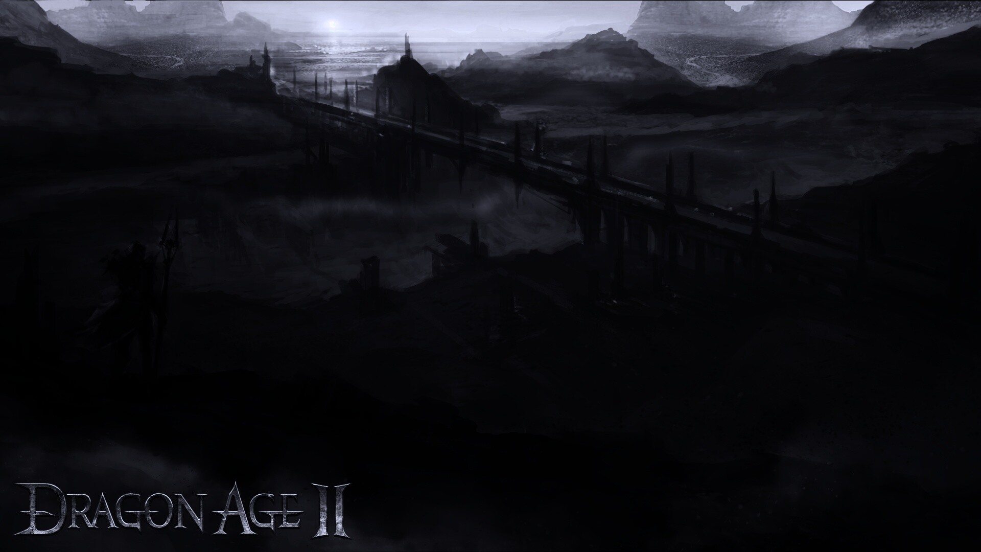 Пейзаж Dragon Age обои