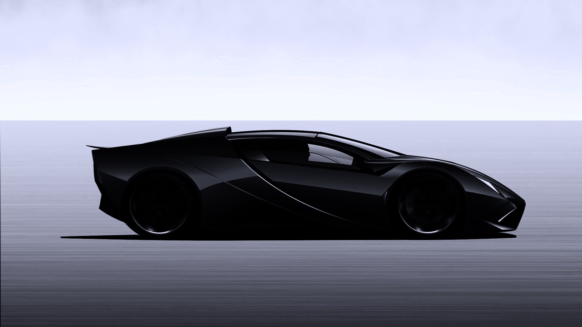 Скетч lamborghini  обои