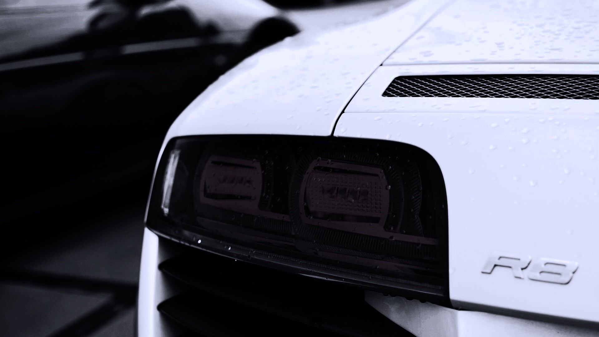 Задняя фара Audi R8 обои