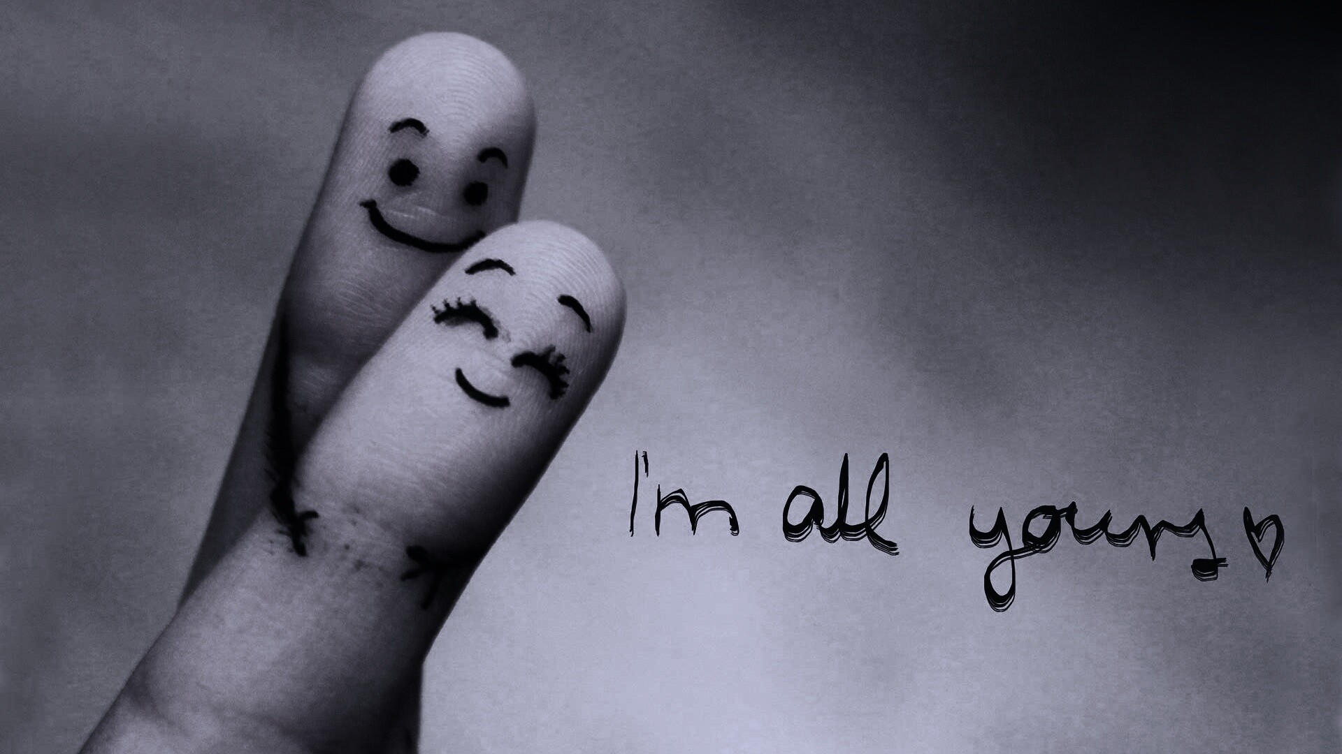 I"m all yours! обои