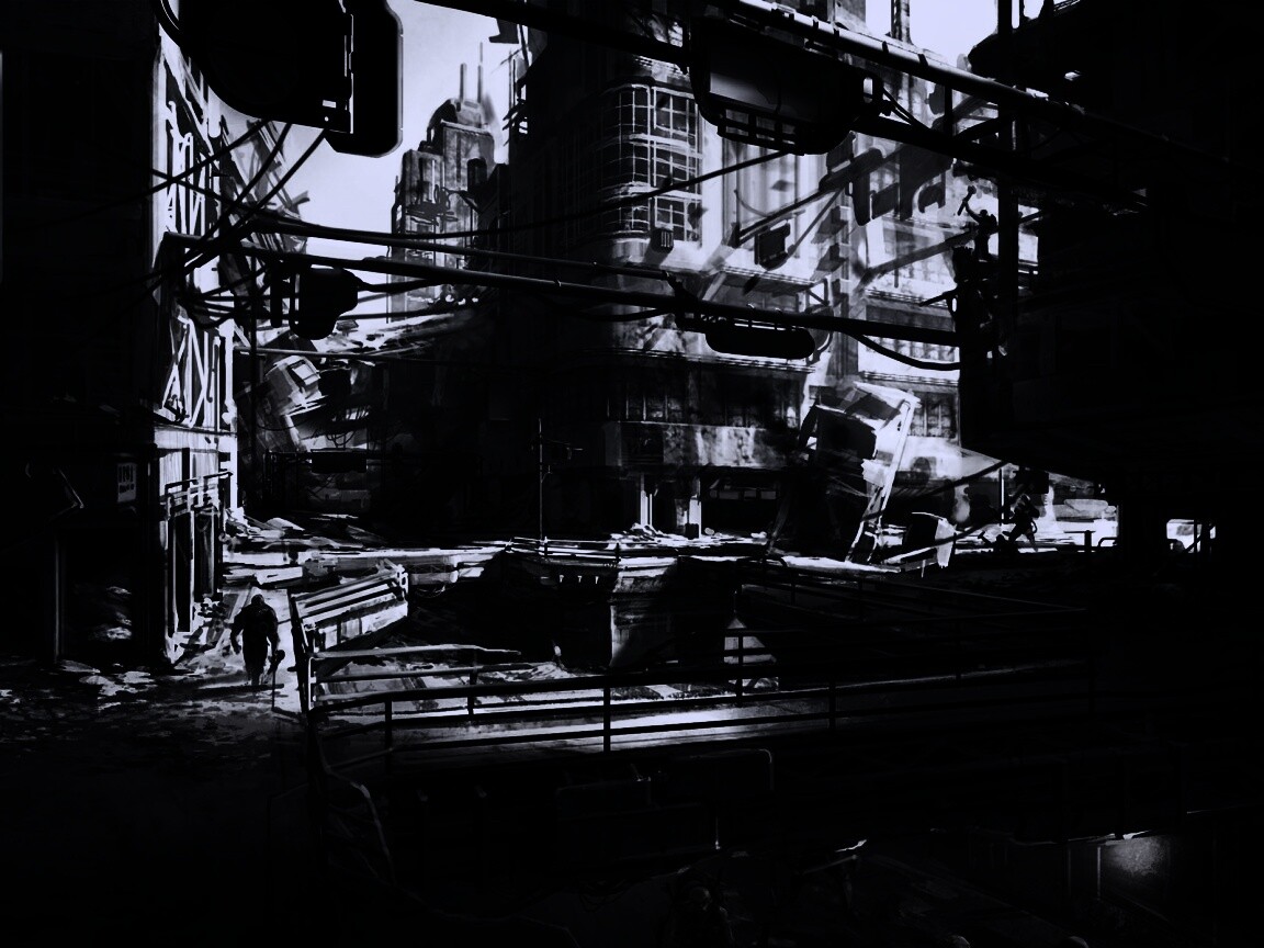 Локация из Fallout 3 обои