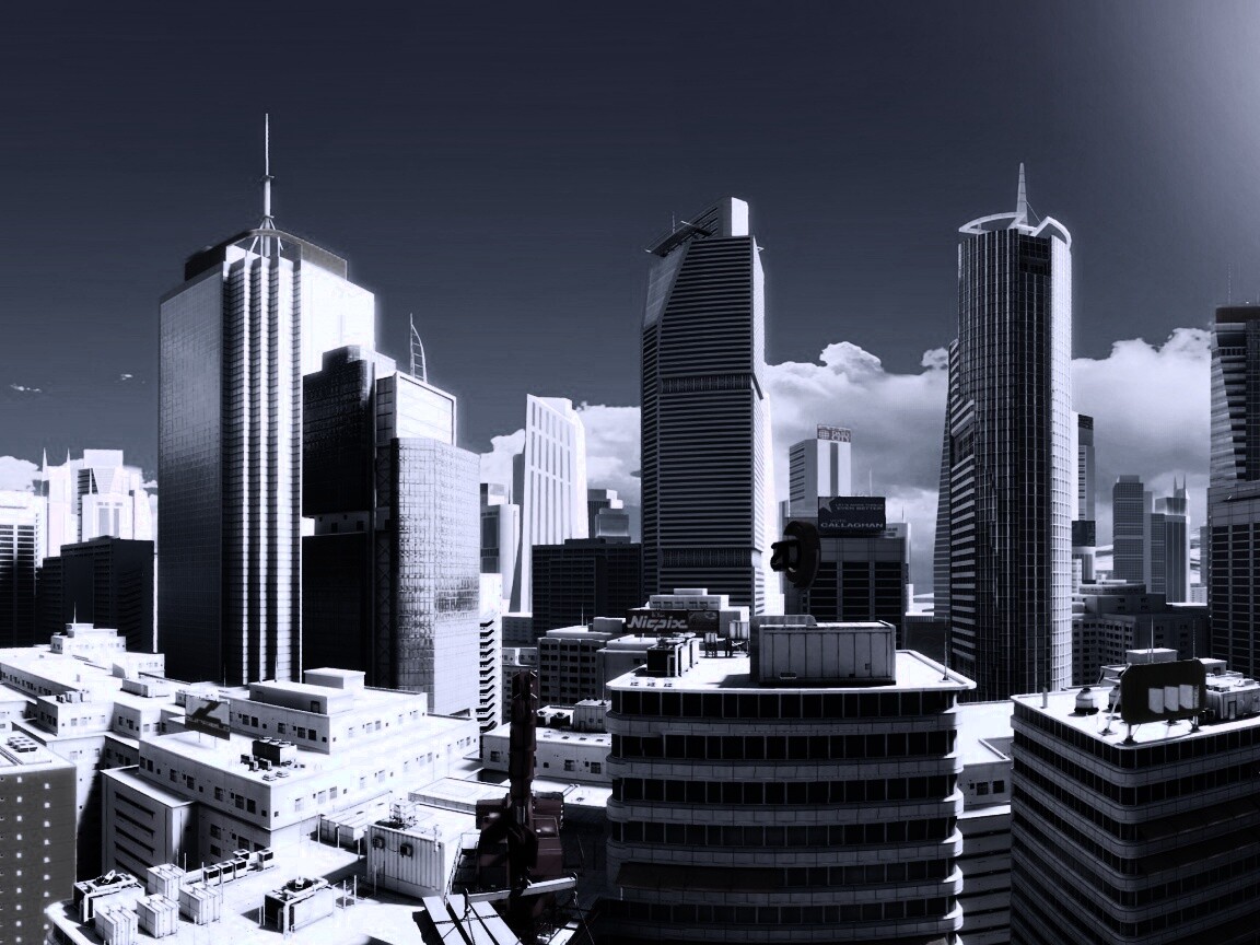 Город Mirrors Edge обои