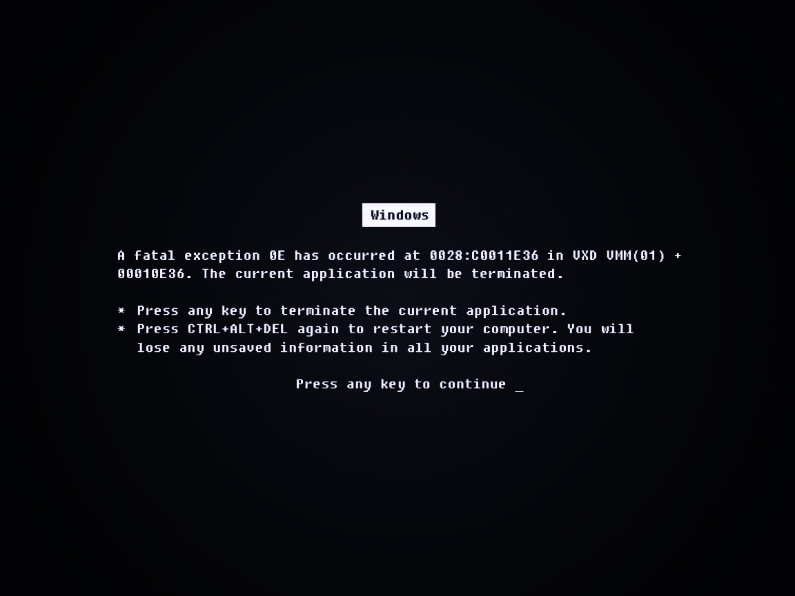 BSOD обои