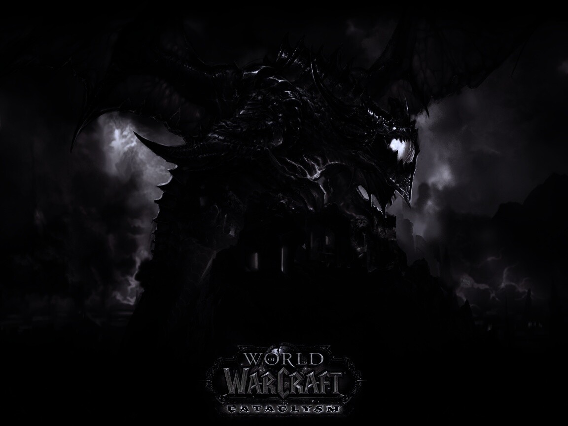 Дракон из WoW обои