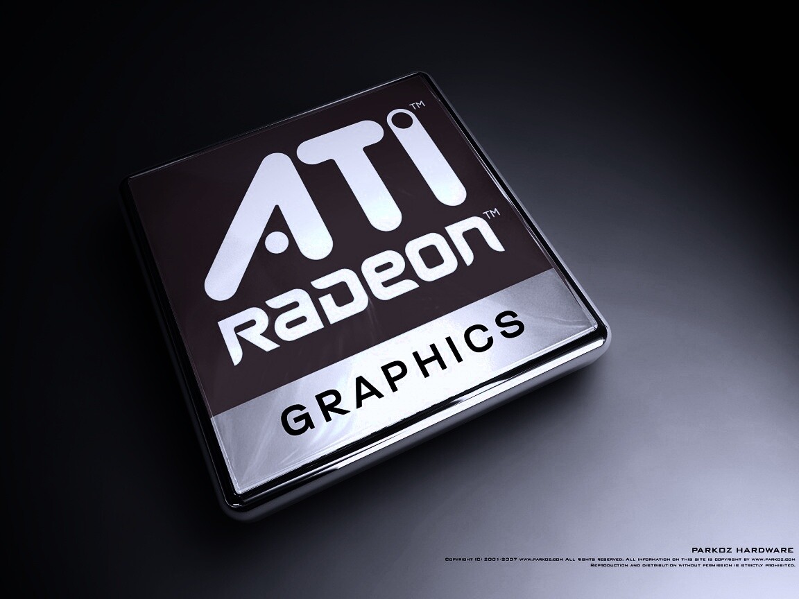 Логотип Ati Radeon Graphics обои