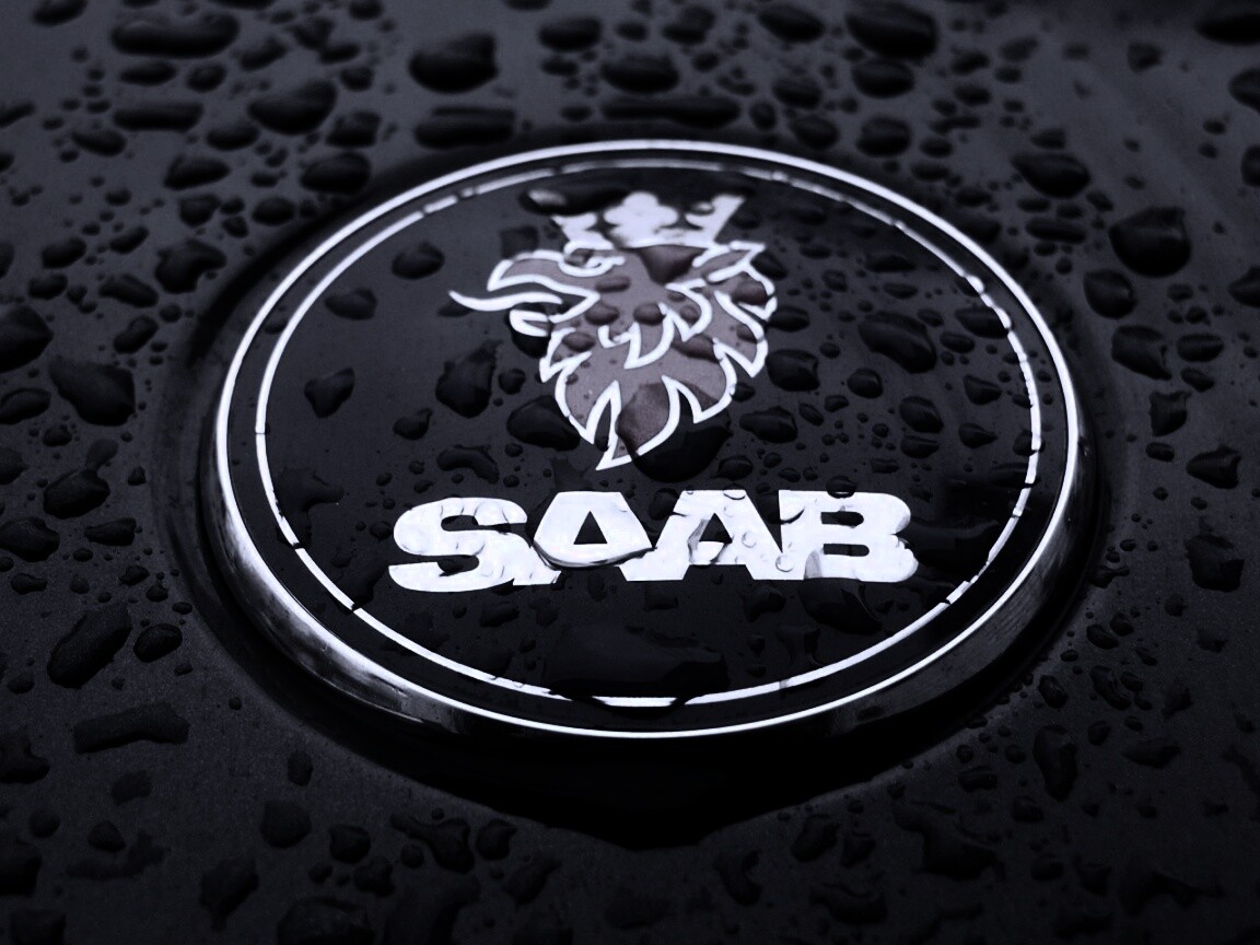 Логотип Saab обои