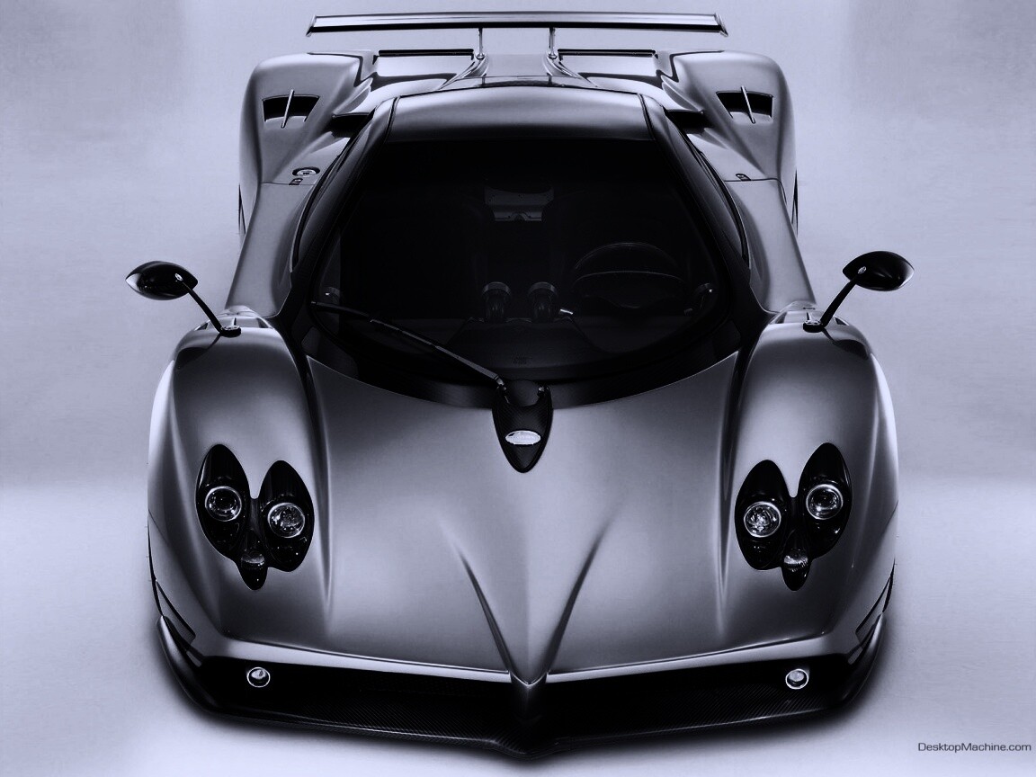 Pagani Zonda спереди обои