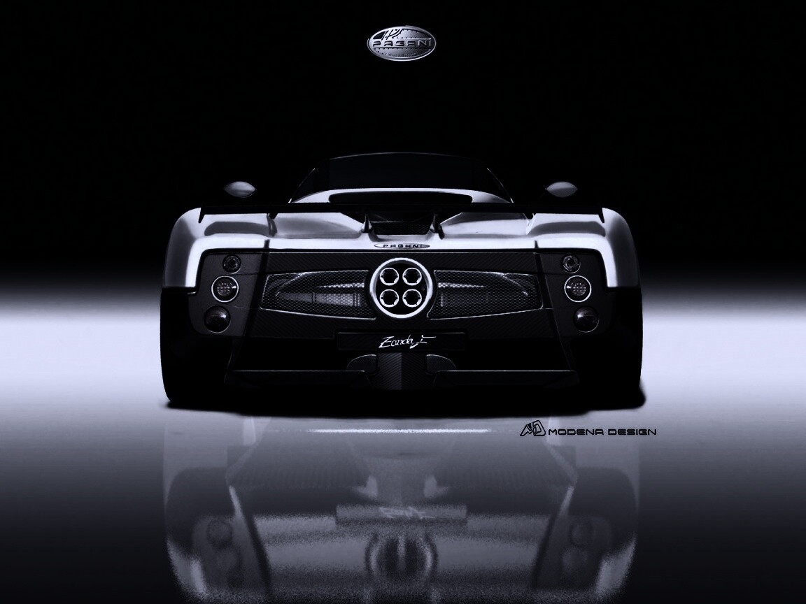 Pagani Zonda рендер обои