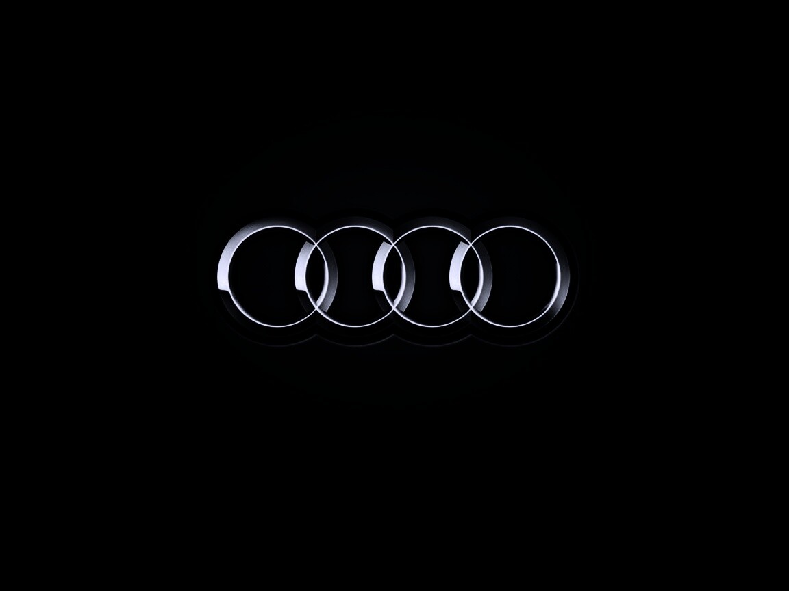 Логотип Audi обои