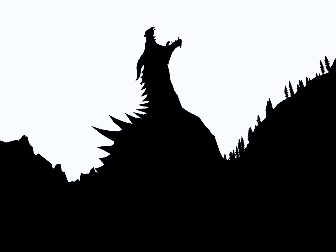 Крик из The Elder Scrolls V: Skyrim обои
