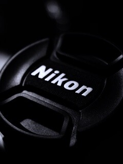 Крышечка от объектива Nikon обои