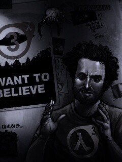 Half Life 3 - I want to believe обои