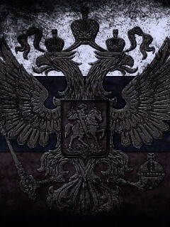 Флаг России в стиле гранж обои